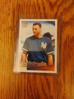 Derek Jeter Pacific Crown 2000 Spanish Edition Baseball Card 