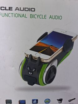 Multifunctional Bicycle Audio Speaker with Phone Mount