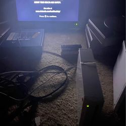 Wii Console All Wires 