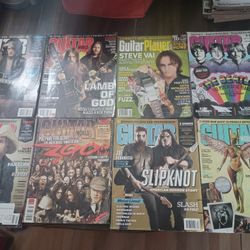 24 Guitar Magazines Guitar World Guitar Player 2012-2018