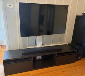 IKEA TV Media Console with TV Mount