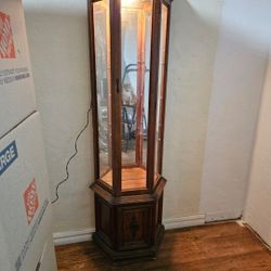 Corner Curio Cabinet 