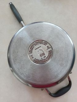 Royal Prestige 8in/20cm T-304 Surgical Stainless Steel 9-Ply Copper Enhanced Pot