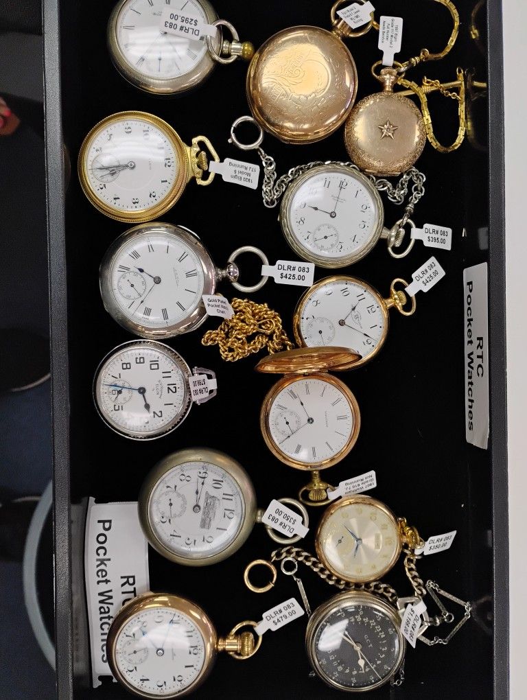 Pocket Watches For Sale.