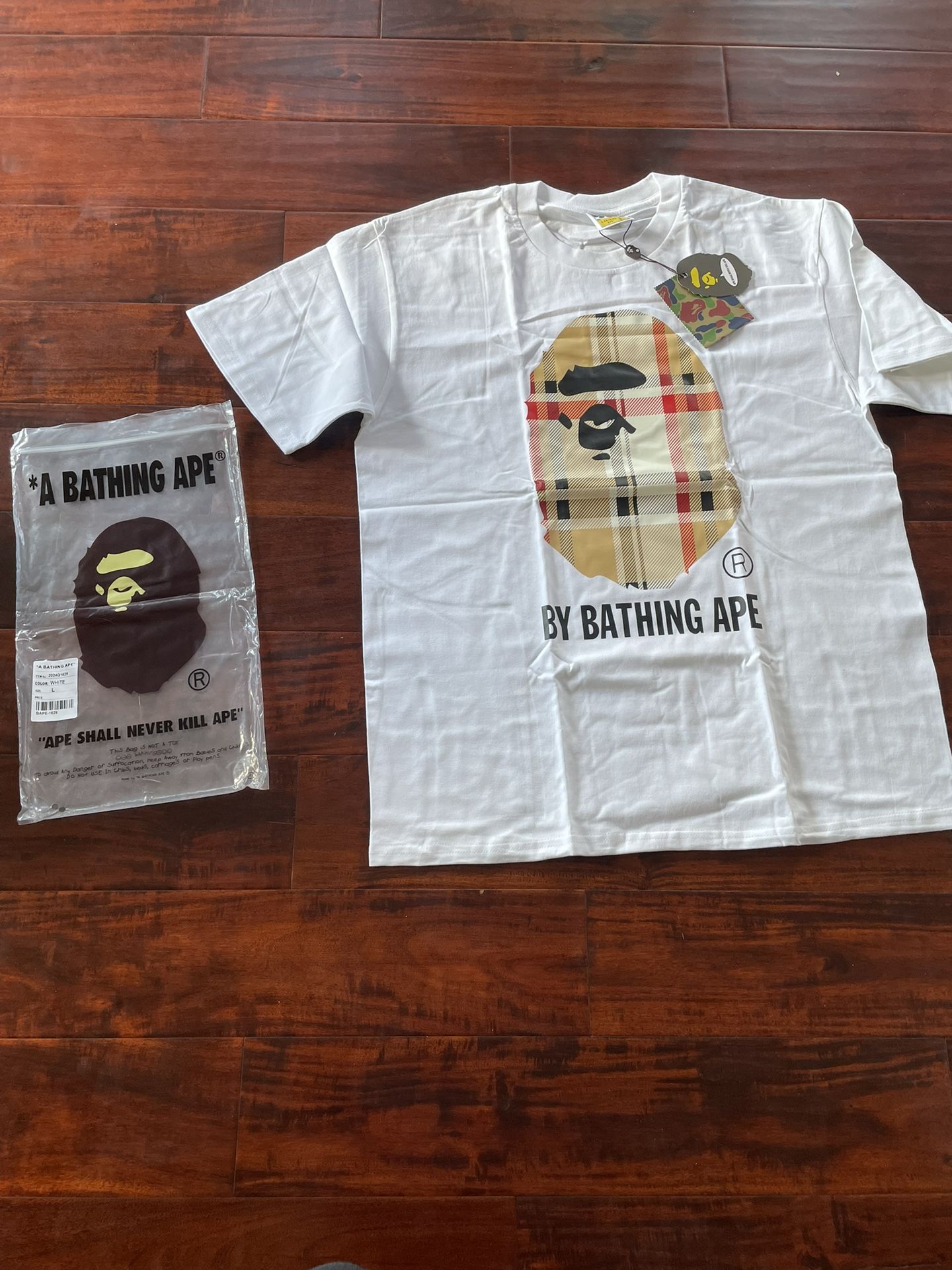 Bape Shirt White 