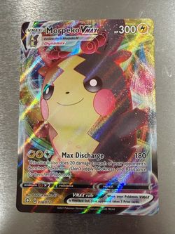 Morpeko VMax Pokemon TCG