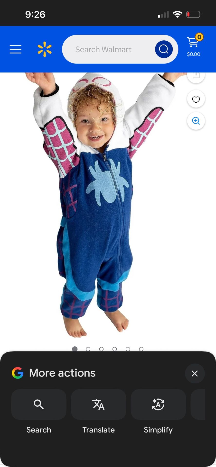 Ghost Spider Jumpsuit Cuddle Club