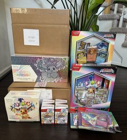 Pokémon Prismatic Evolutions Sealed Products (SPC ETB Booster Bundle Binder Poster etc)