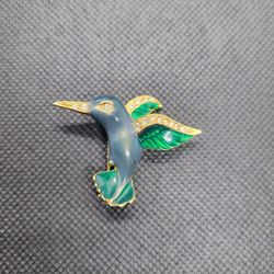 Hummingbird Brooch 