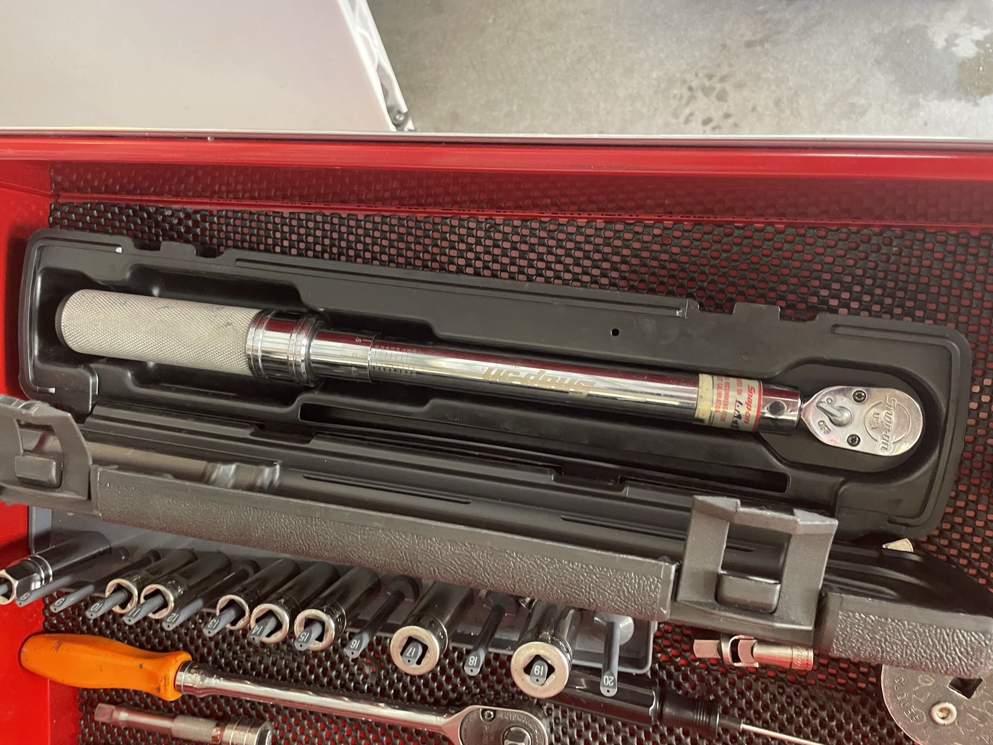 Snapon Torque Wrench 3/8” Drive 20-100ft Lbs