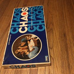 1971 Chaos Board Game
