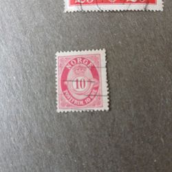 Norway, Scott 51a, Post Horn & Crown, 1896, used