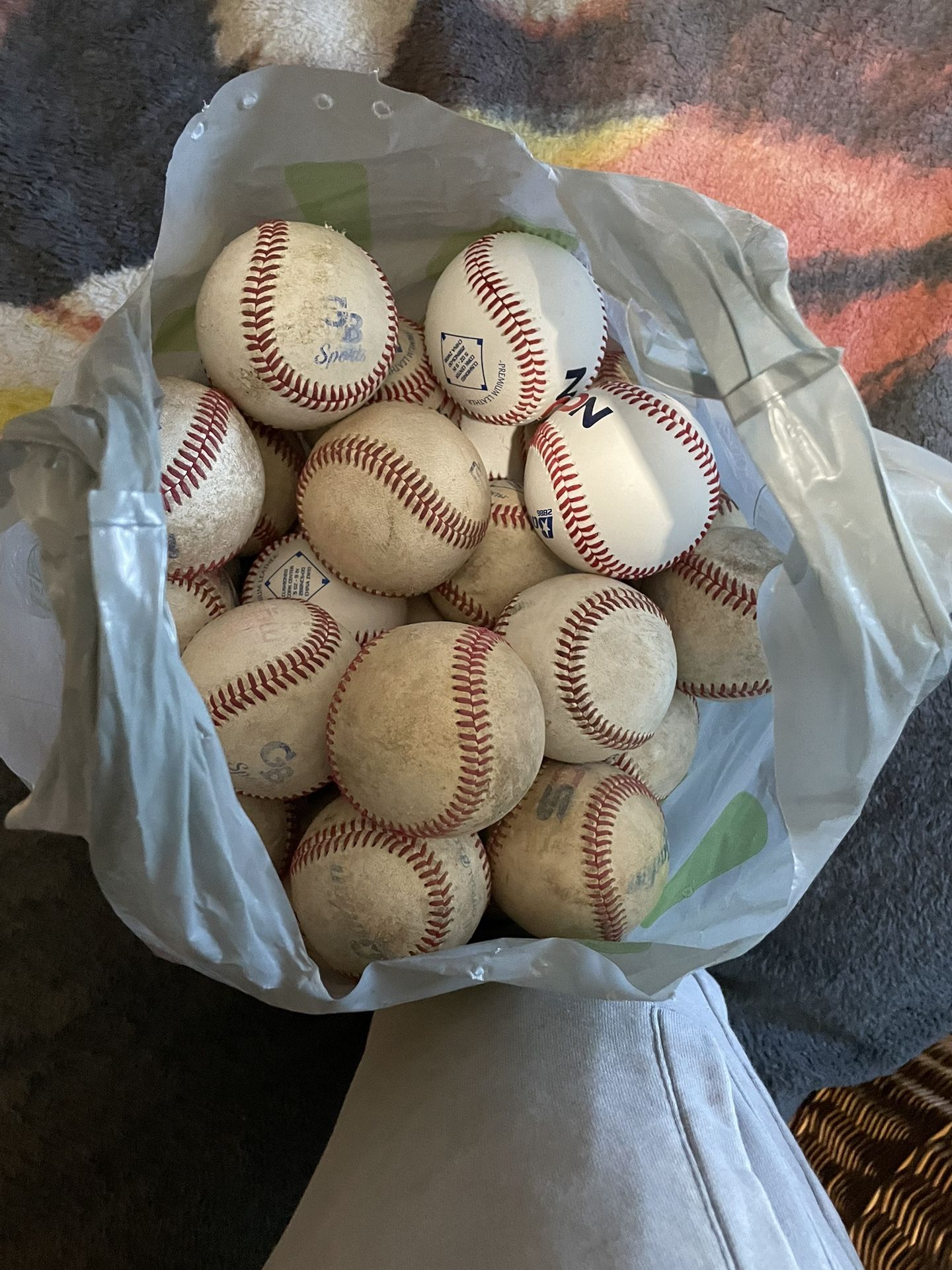 Baseballs Leather