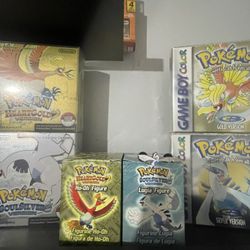 FS/FT Pokemon video game collection complete in box