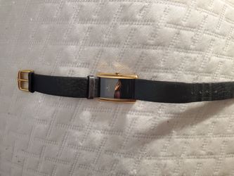 Womens Movado Curved Square Glass, Pre Owned Running New Japanese Battery.