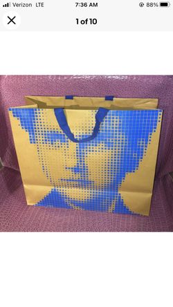 LOUIS VUITTON New 2021/22 Shopping Bag SIZE 15.6 X 13.25 X 6.25 Inche