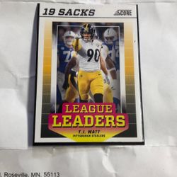 T.J. Watt 2024 Score Panini Card