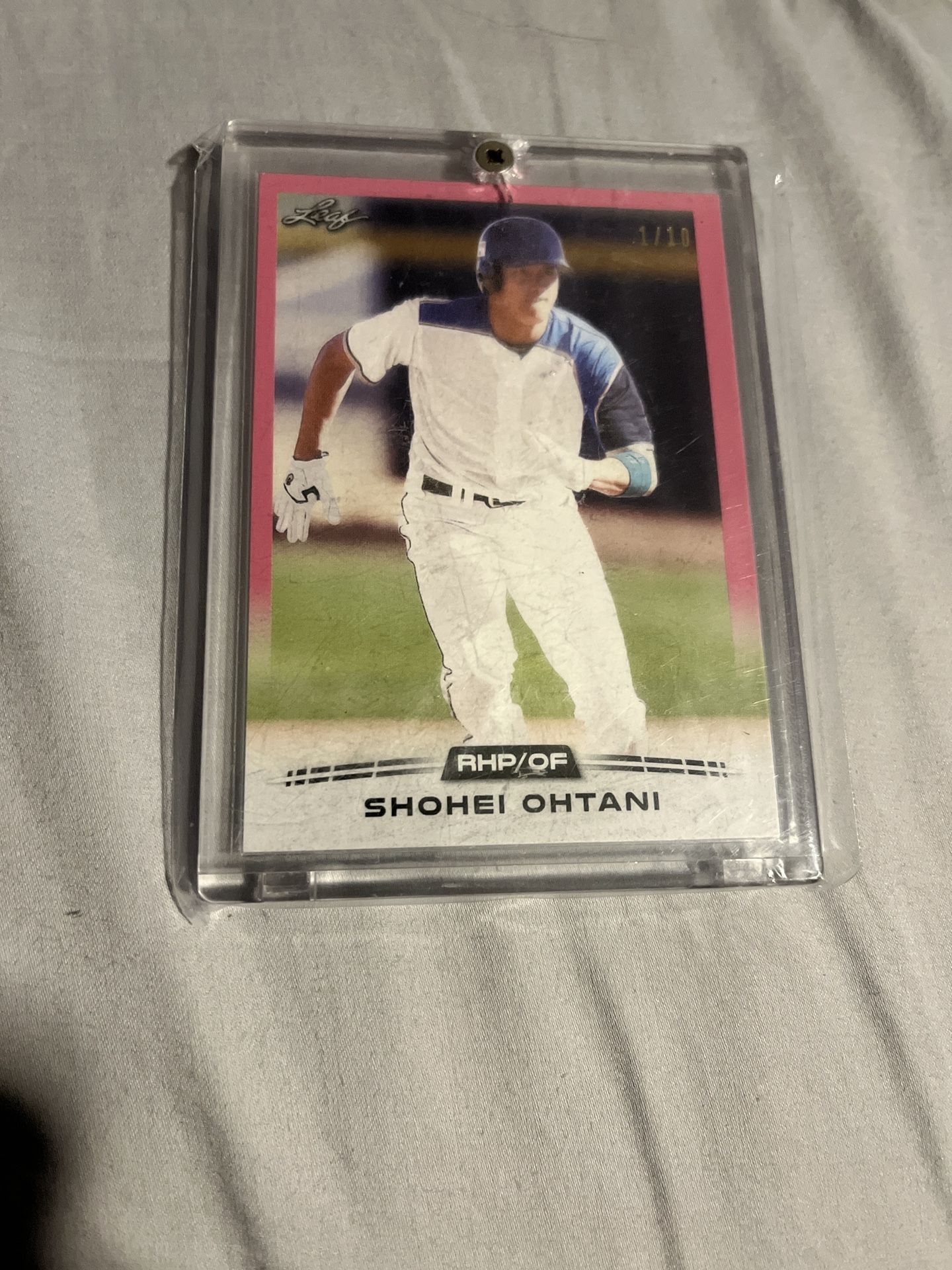 RARE 1/10 Shohei Ohtani Leaf PINK