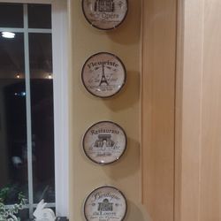 Plates Decor  French Bistro Plates