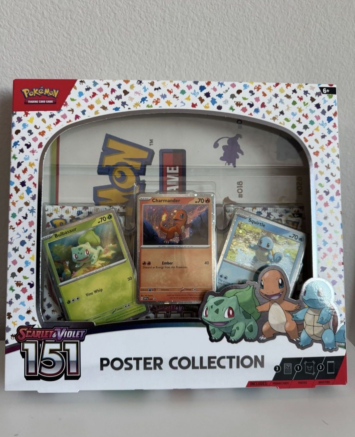 Pokemon 151 Poster Collection Box