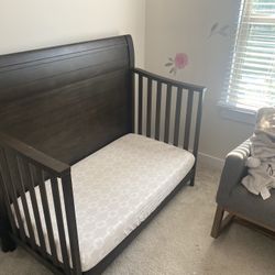 Crib And 2 Piece Furniture Set W/ Chair 