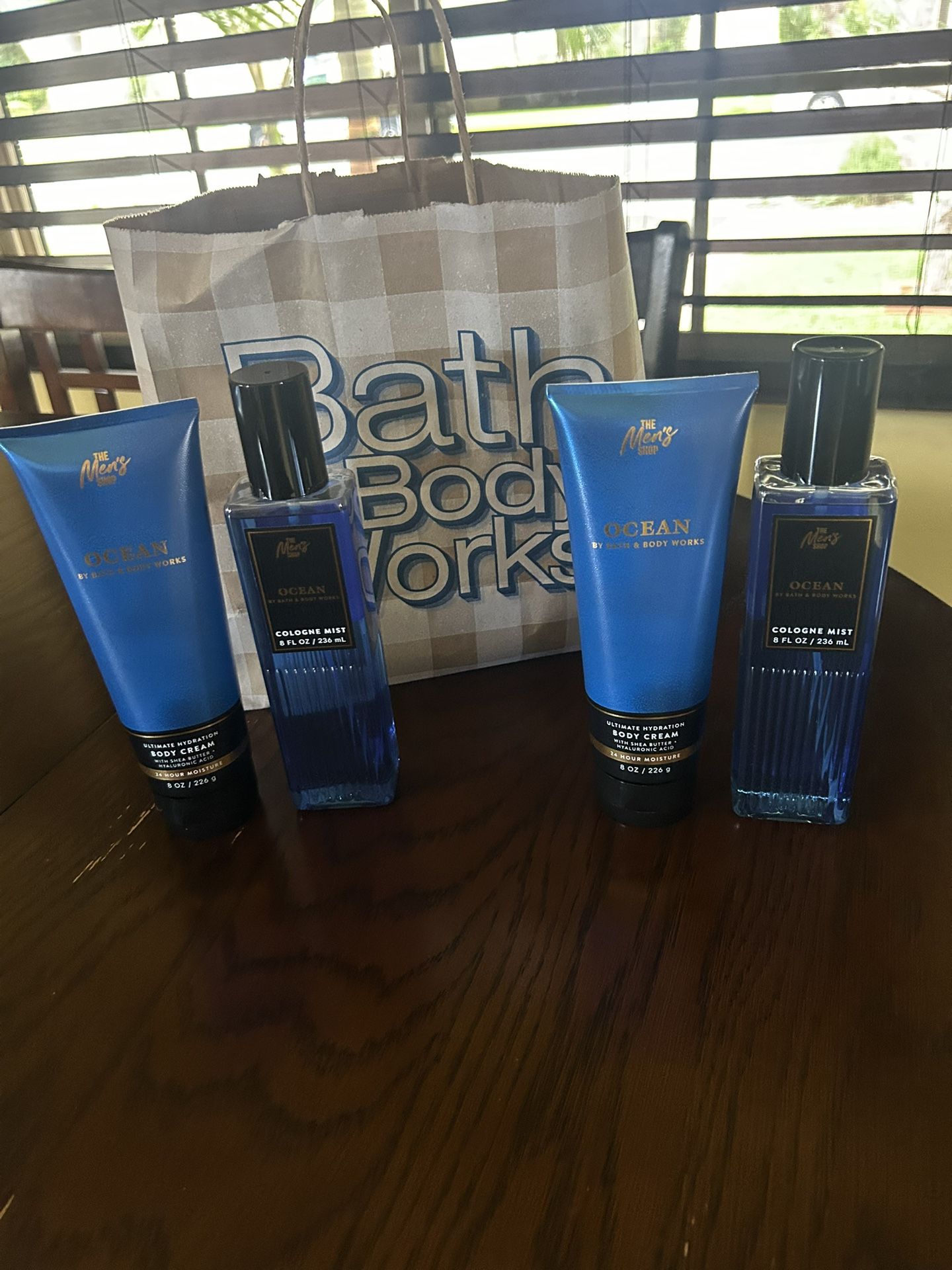Set, Cologne mist, Body Cream For Men.