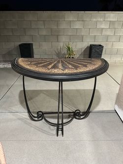 Wall End table