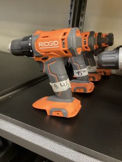 Ridgid 18v 1/2 Drill  (Tool-Only) $40