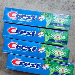 Crest toothpaste