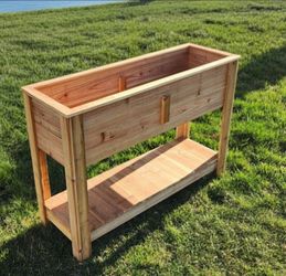 🌿 Handmade Cedar Planter Boxes – Built to Last! 🌿