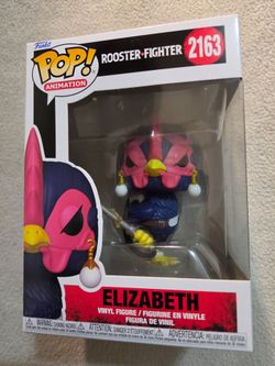 BRAND NEW Funko Pop! Elizabeth #2163 (Rooster Fighter) with clear soft plastic protector