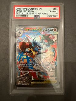 Mega Lucario ex PSA 10 Pokemon