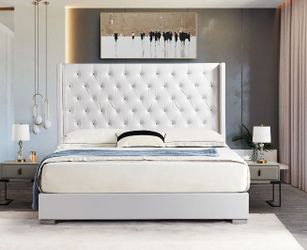 Bed available in all sizes: Full, Queen, and King Size