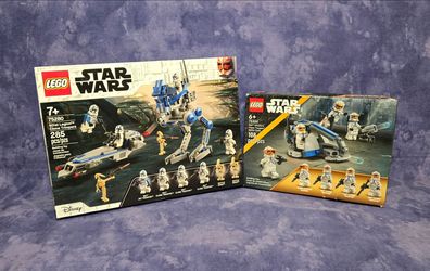 Lego Star Wars Clone Troopers Sets NIB Retired  Lot of 2