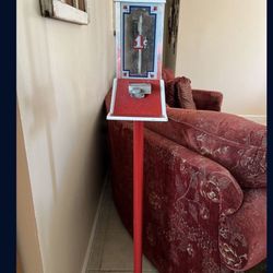 Red Vintage Red Dean 1cent Machine 