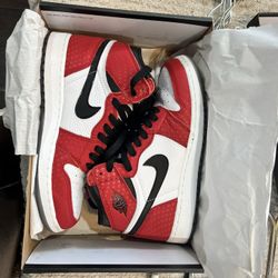 Air Jordan Spider Man Edition Size 5Y Rare