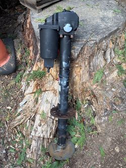 Trailer electric jack