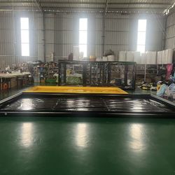 Inflatable Car Wash Mat Environment-protection Water Containment Garage Floor