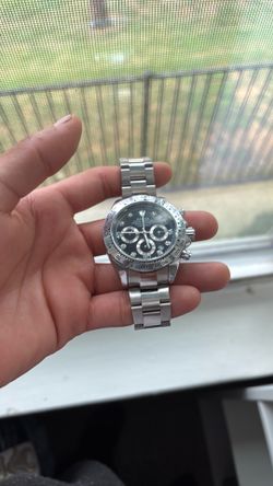 Silver watch