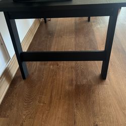 Black Coffee Living Room Table Set 