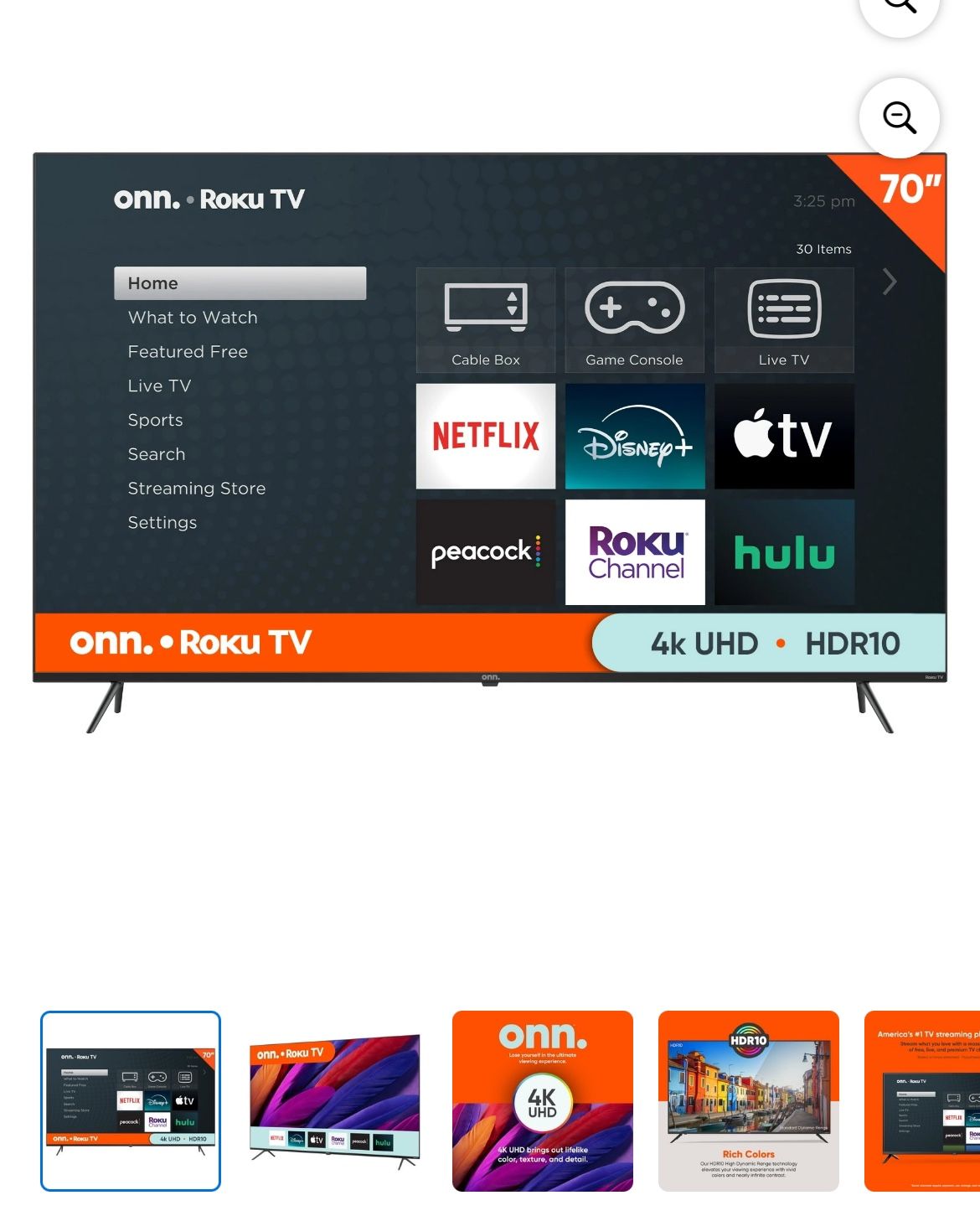 70 Inch Roku