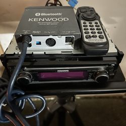 Kenwood Bluetooth Cd Car Stereo 