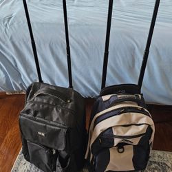 Rolling Backpacks 2 Included