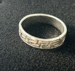 Silver ring men - Size 12