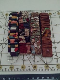 Wristlet keychain key holder $5 each