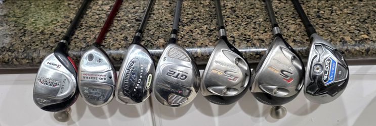 Taylormade, Callaway, Adams and more golf woods hybrid available Right Handed