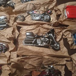Franklin Mint Motorcycle -Cars