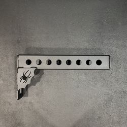 Black Widow Flush Straight Rack Extension (1” holes)