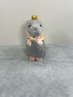 7.5” Douglas pizza  rat  plushie