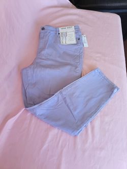 Nine West Gramercy Crop Jeans Sweet Lavender Size 14 NWT